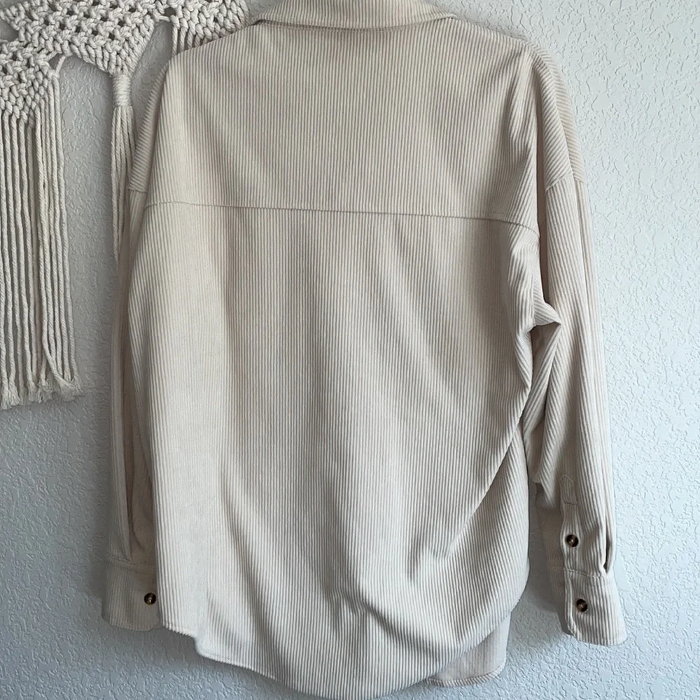 Corduroy Button Down Top - Picture 8 of 11